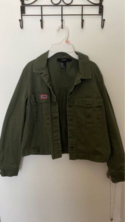 Olive green jacket