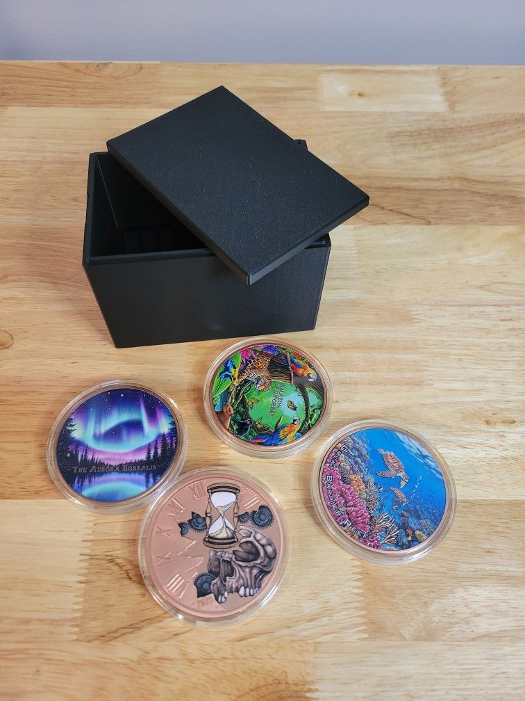 5oz Capsulized Coin Storage Box (Holds 10)
