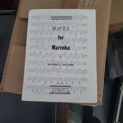 Waves For Marimba Sheet Music