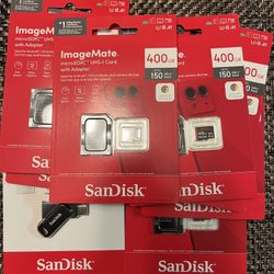 SanDisk 400GB Micro SD Cards 