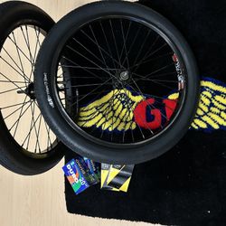 GT 20” Rims& Tires   Bmx   Diamondbacks Elf Mongoose Dyno 