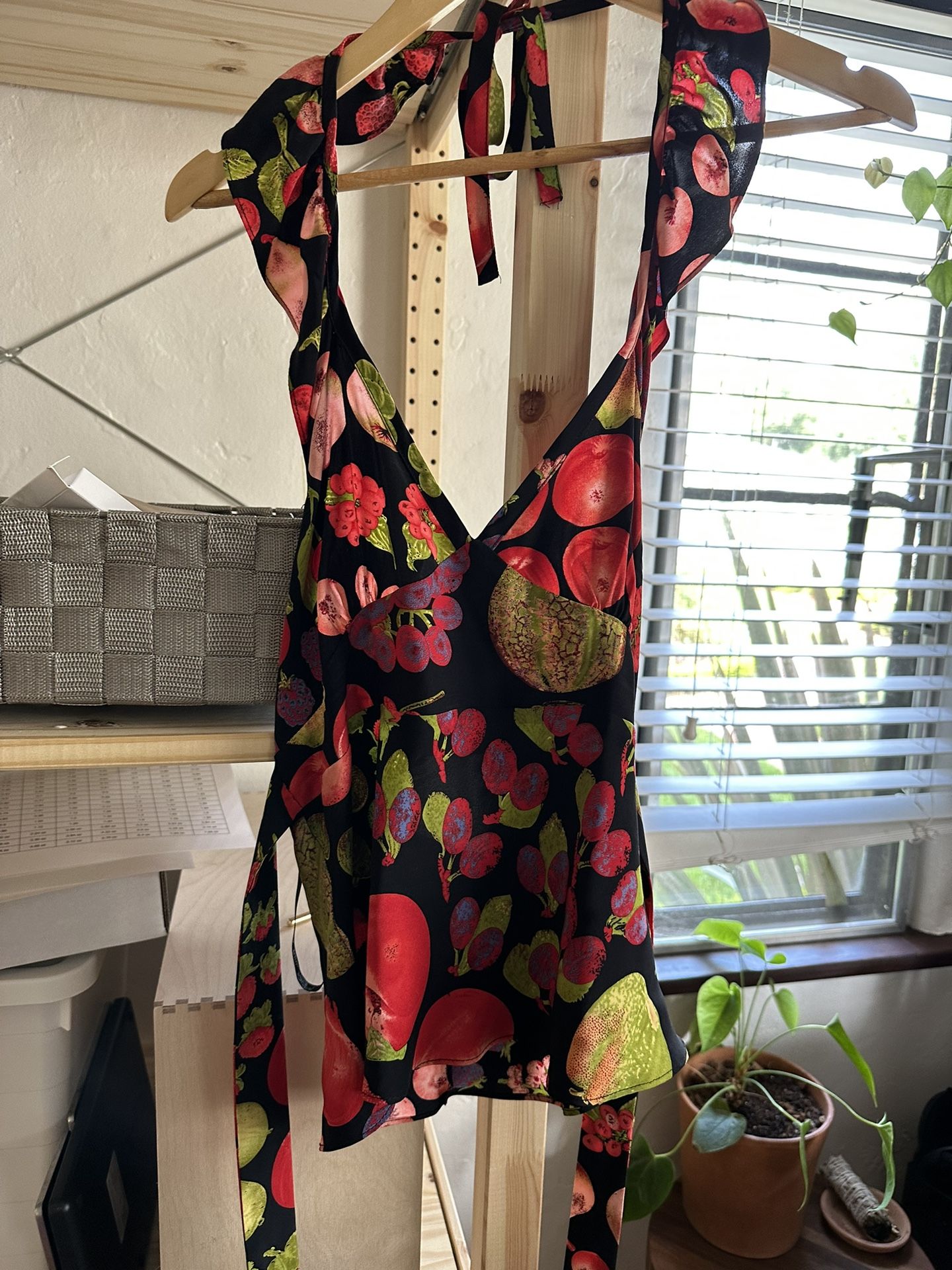 Betsey Johnson Rare Fruit Halter Top Size 6 for Sale in Fullerton