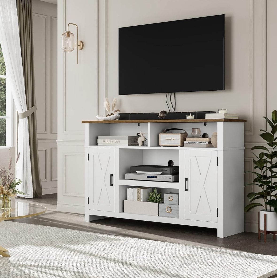 Farmhouse Style TV/Media Table