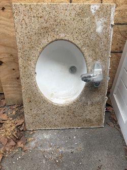 Granite Bathroom Sink Countertop