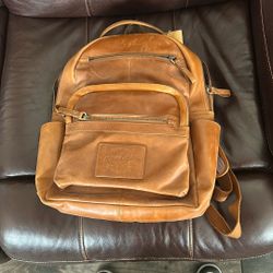 Rawlings Leather Backpack