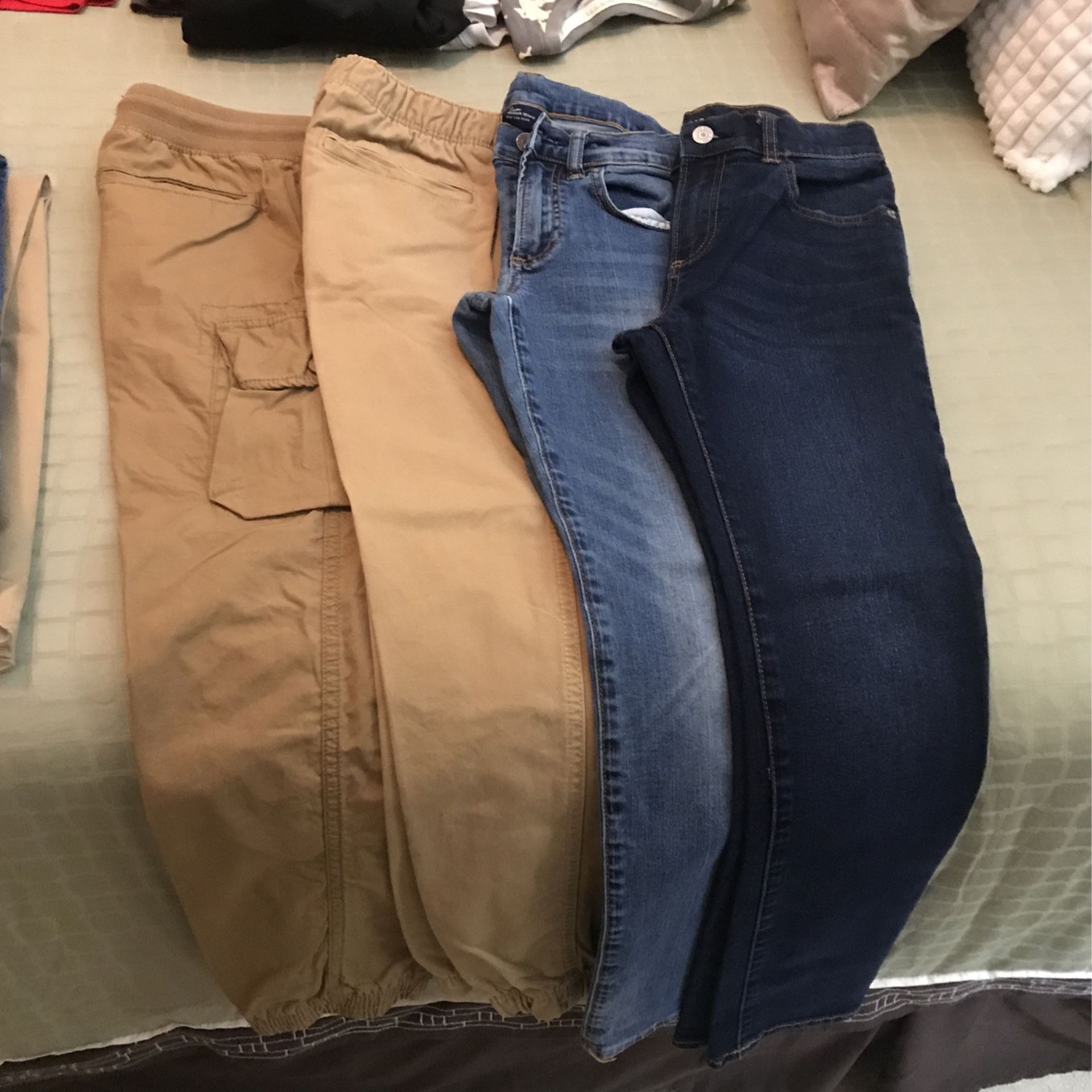 Joggers And Jeans For Boys Size 12 $10 Each 