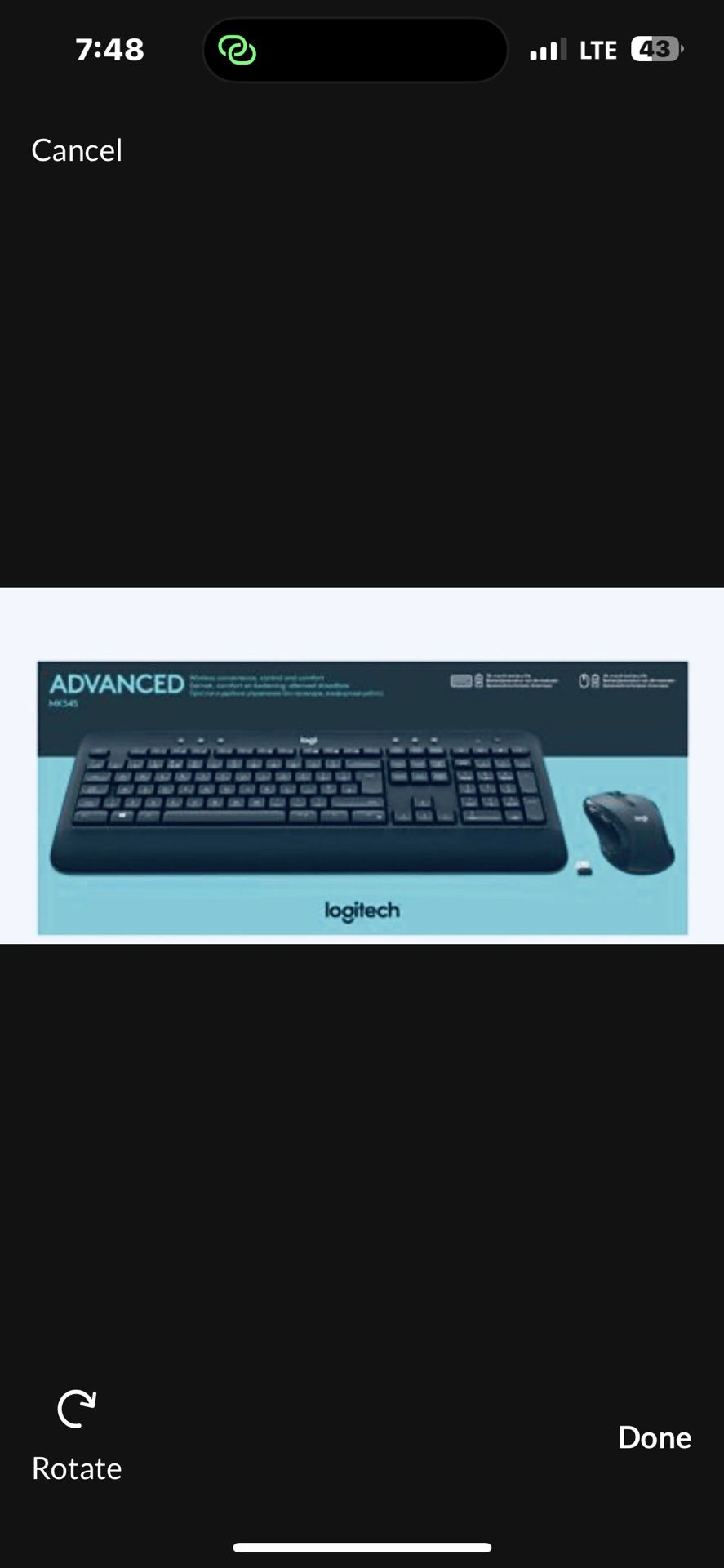 BRAND NEW IN BOX. NEVER USED OR EVEN OPENED. LOGITECH MK545 ADVANCED WIRELESS KEYBOARD EXCELLENT KEYBOARD. SELLS FOR $50 IN STORE. THIS ONE HAS NEVE