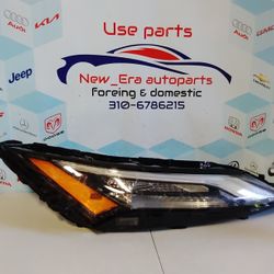 2021 NISSAN ROGUE HALOGEN DAYTIME RUNING LIGHT RIGHT 2022 2023