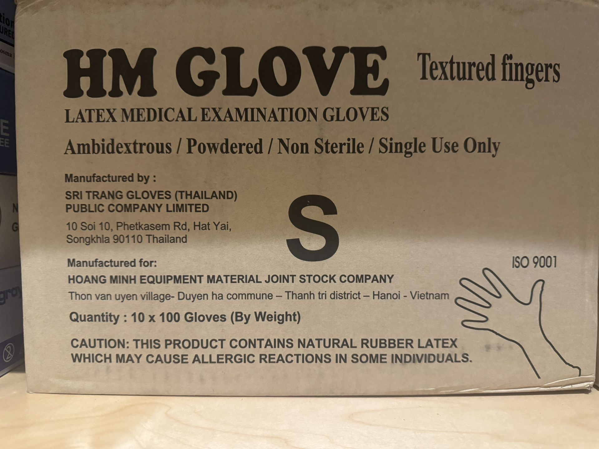 Latex Exam Gloves