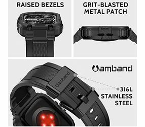 Amband Rugged Apple Watch Case with Band