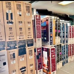 Tv 55-85 Smart 4K  $55 Down On Finacing Free Delivery $198-$798