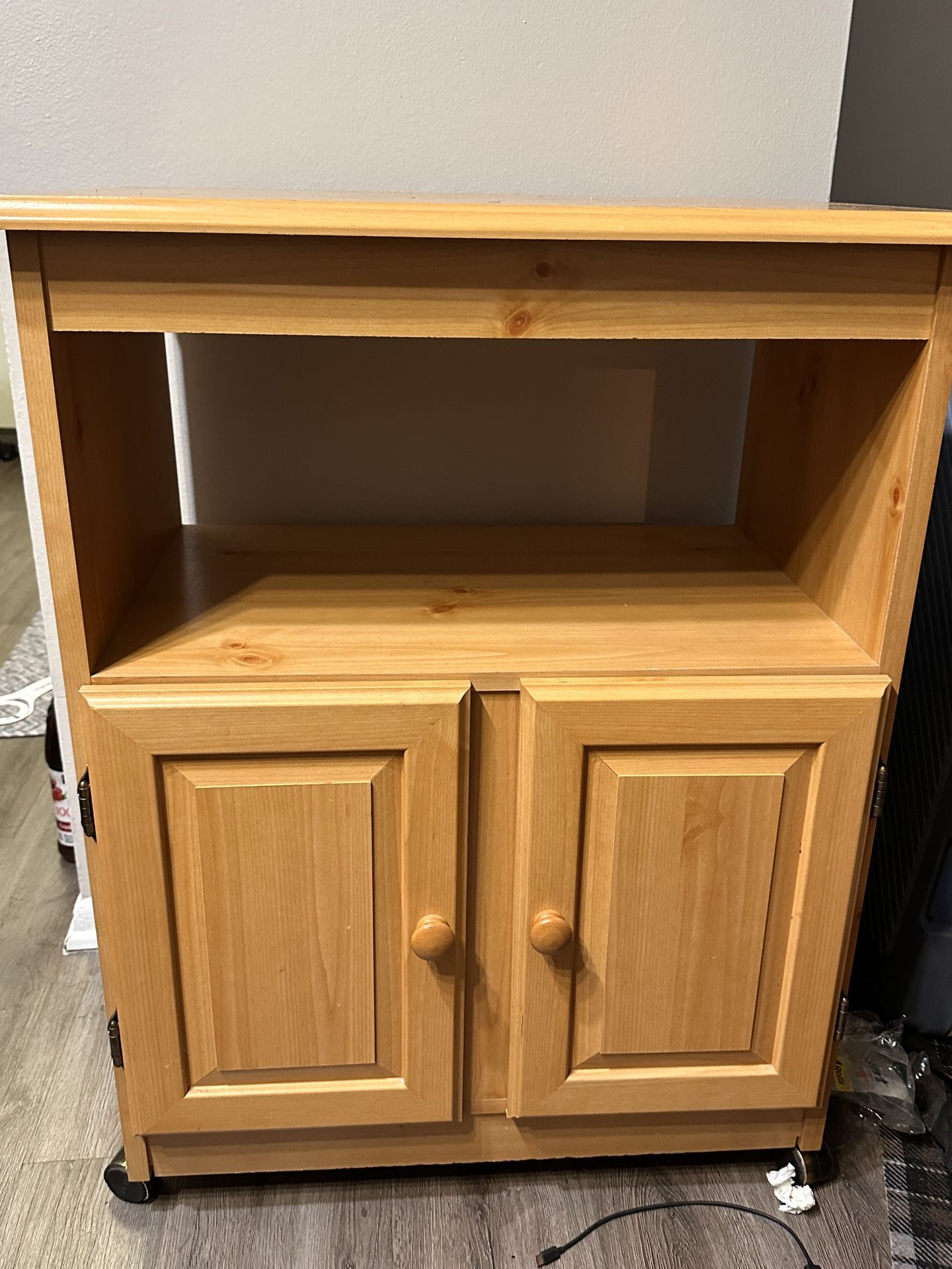 Small Wooden Media Cabinet Furniture
