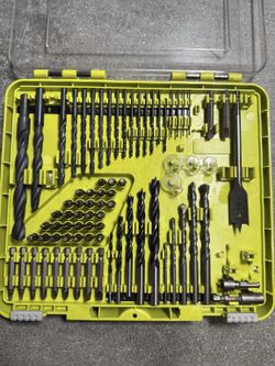 RYOBI Drill and Driver Bit Set with Case - Incomplete