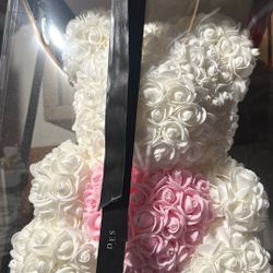 Heart Teddy Bear Rosss