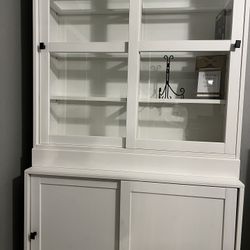 Bookcase With Plenty Of Storage  Or China Cabinet 