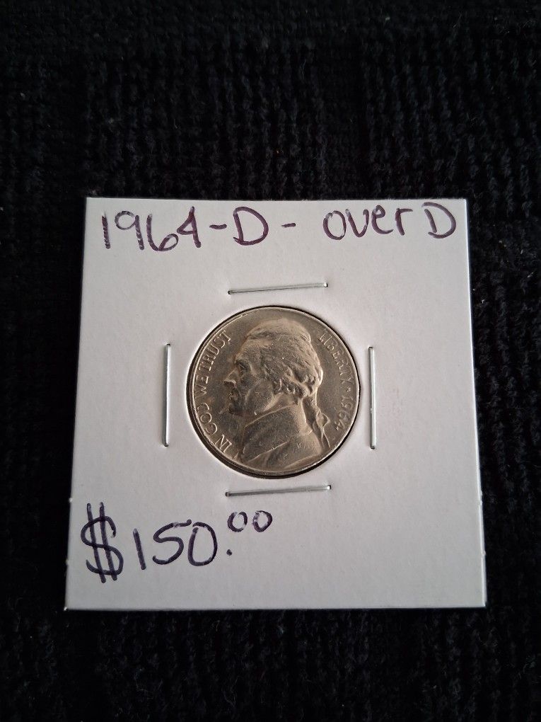 1964-D Over D ERROR
