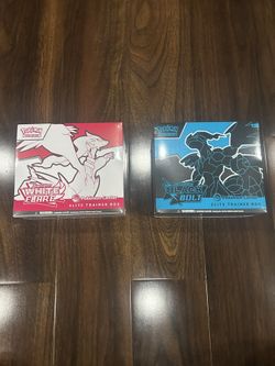 Pokémon Center Elite Trainer Box Set – White Flare & Black Bolt (Sealed)