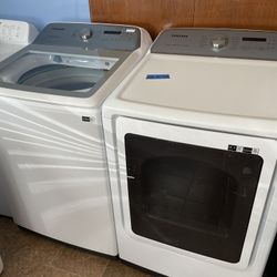 set washer and dryer electric new perfect working 