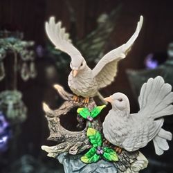Porcelain Dove Statue $90 Perfect