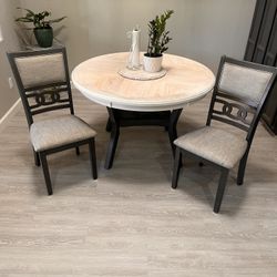 Dining Set With 4 Chairs 