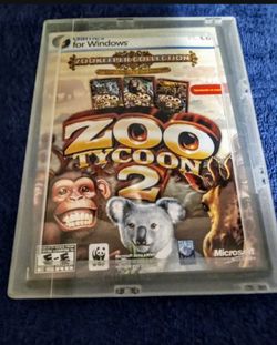 Zoo Tycoon 2 Zookeeper Collection New Sealed
