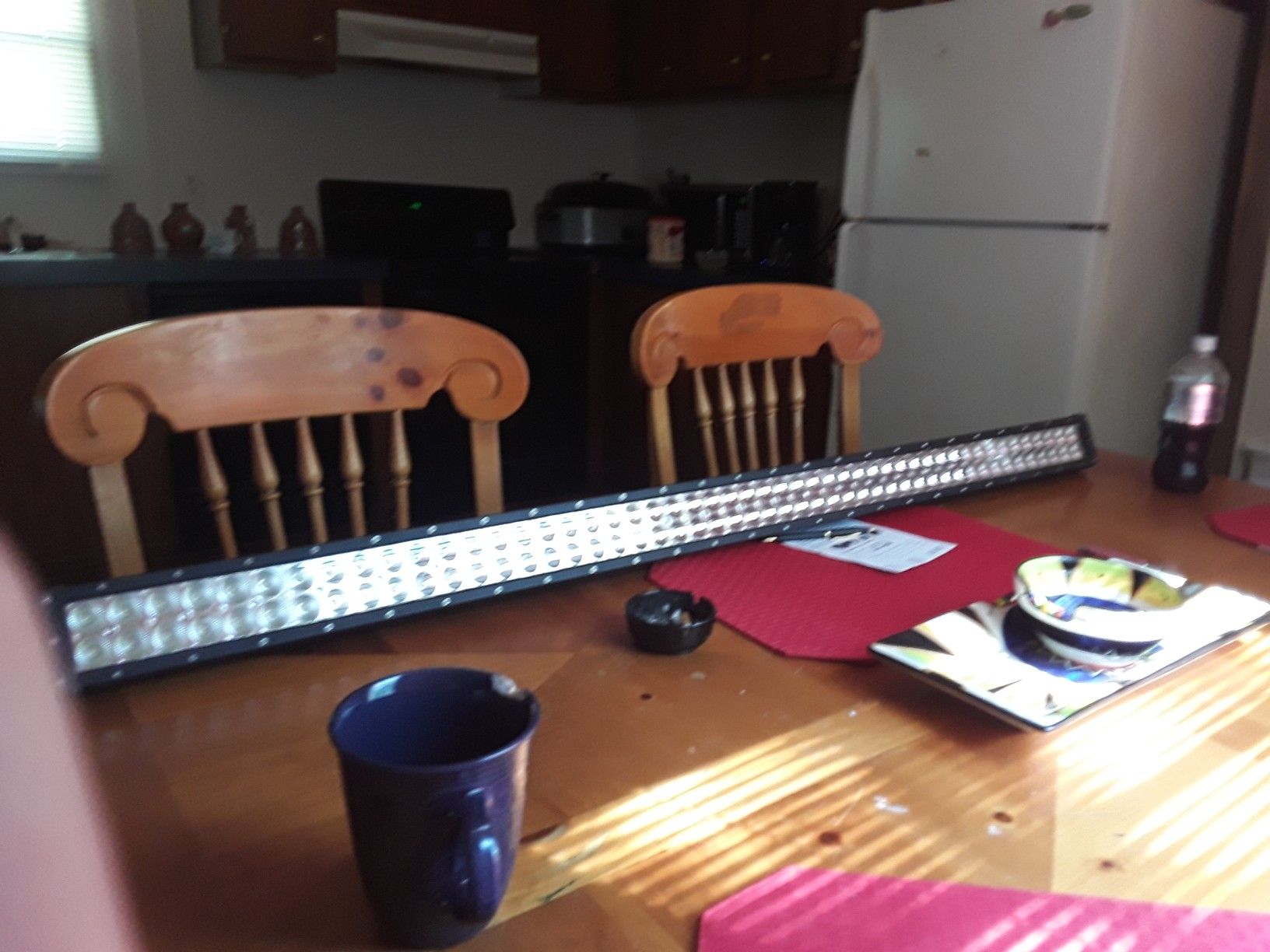 52 inch light bar for truck with bracket
