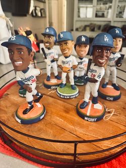 LA Dodgers Bobblehead Collection Set of 7