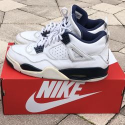 Size 9.5 - Jordan 4 Retro LS Legend Blue 2015