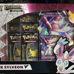 Pokémon TCG Dark Sylveon v Celebrations Collection Box