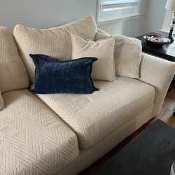 Kroehler Sectional And Loveseat 