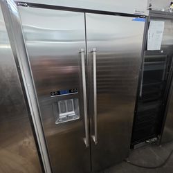 42" KITCHENAID BUILT IN STAINLESS STEEL REFRIGERATOR