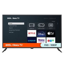 Onn 42” 1080P FHD Smart Roku TV $90