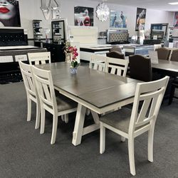 7PC Extendable Dining Table Set 💥SALE💥