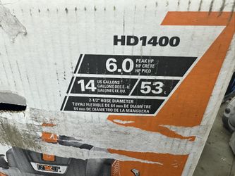 14gallon Ridgid Vacuum. New In Box