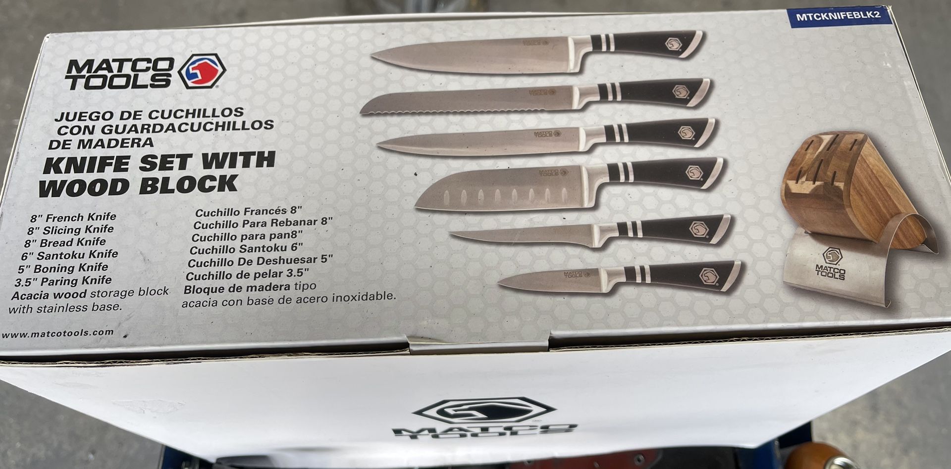 MATCO Tools Kitchen Knife Set