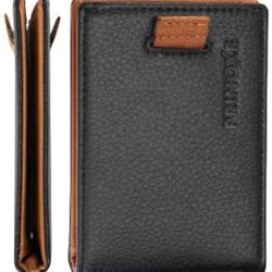 PRIMOXE Vegan Leather Wallets for Men
RFID Blocking, Bifold, Slim, Minimalist, Front Pocket, Money Clip