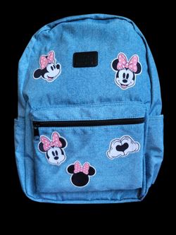 Disney Minnie Mouse Denim Backpack