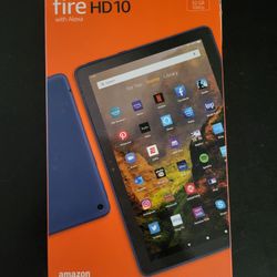 AMAZON FIRE HD 10 TABLET...BRAND NEW IN BOX ...GOT AS A GIFT A WEEK AGO DON'T WANT IT