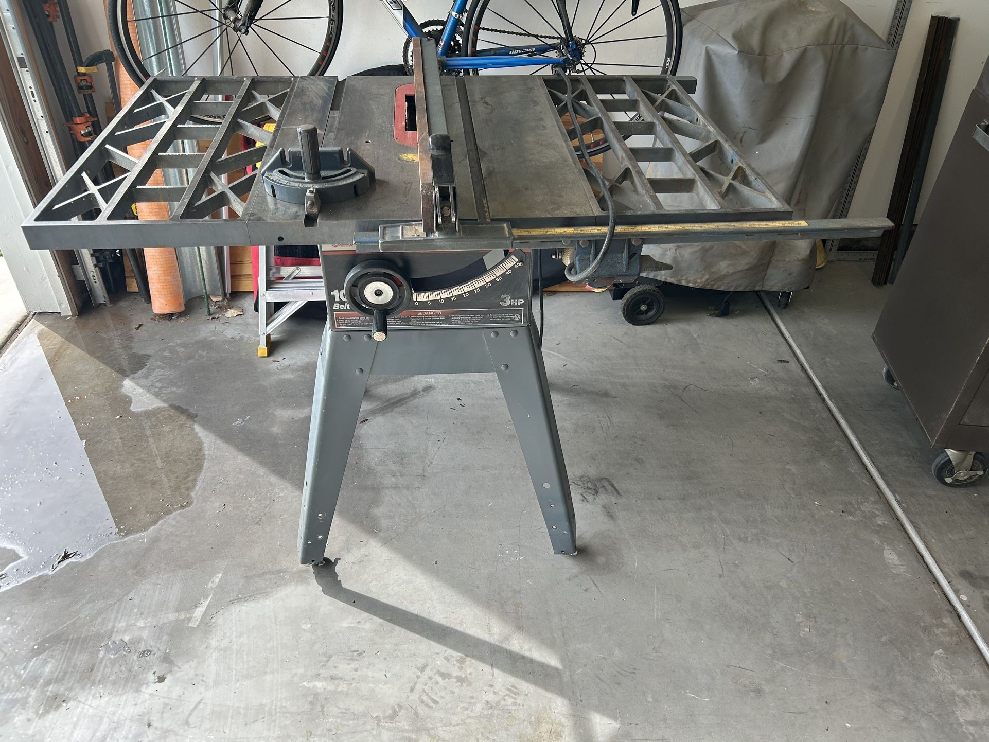 Craftsman 3hp Table Saw 