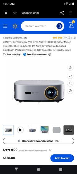 Vankyo Performance Projector