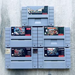 Original Super Nintendo (SNES) Games
