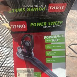Toro Power Sweep Leaf blower 