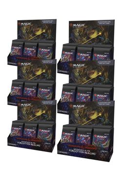 Magic: Adventures in Forgotten Realms set booster display case