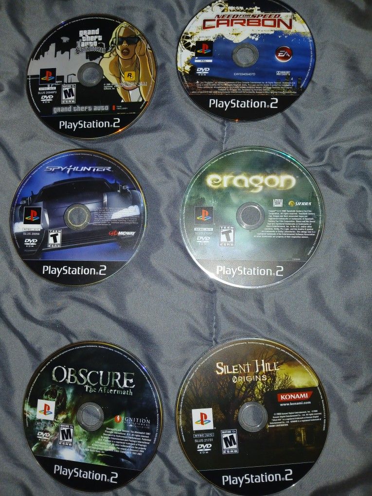 Ps1 And Ps2games