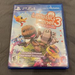 LITTLE BIG PLANET 3 PS4