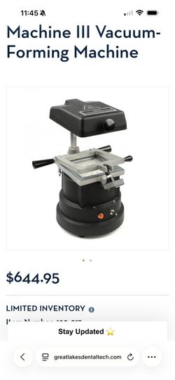 Dental Vacuum Forming Machine