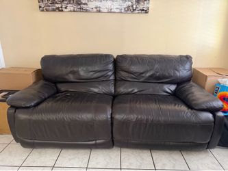 Sofá reclinable eléctrico