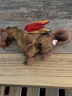 Ty Beanie Baby Scorch the Dragon