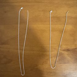 Sterling Silver Chain Set 