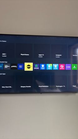 New television mount included